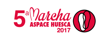 Logotipo de la 5º marcha ASPACE HUESCA
